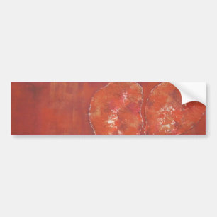 Red Ameoba Autoaufkleber
