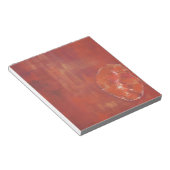 Red Ameoba Notepad Notizblock (angewinkelt)