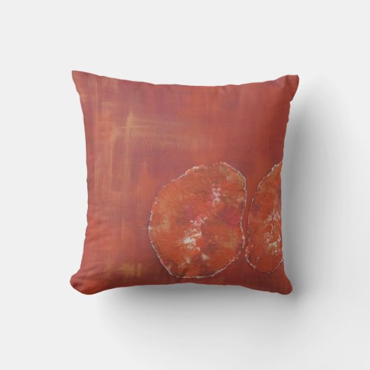 Red Ameoba Pillow Kissen (Vorderseite)