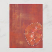 Red Ameoba Postkarte (Vorderseite)