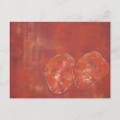 Red Ameoba Postkarte (Vorderseite)