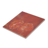Red Ameoba Tile Fliese (Seite)