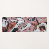 Red and Black Brecciated Marble Stone Texture with Yogamatte (Vorderseite (Horizontal))