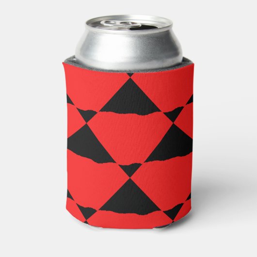 Red and black contemporany art background dosenkühler (Kanne Rückseite)