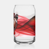 Red and Black Game day Dosenglas (Rückseite)