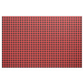 Red and Black Gingham Pattern Weihnachten Stoff (Yard (91,4 cm))