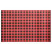 Red and Black Gingham Pattern Weihnachten Stoff (Fat Quarter (45,7 x 55,9 cm))