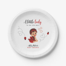 Red and Black Ladybug Baby Shower