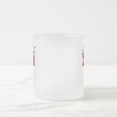 Red and Black Proud Vater to Be Tshirts and Gifts Mattglastasse (Mittel)