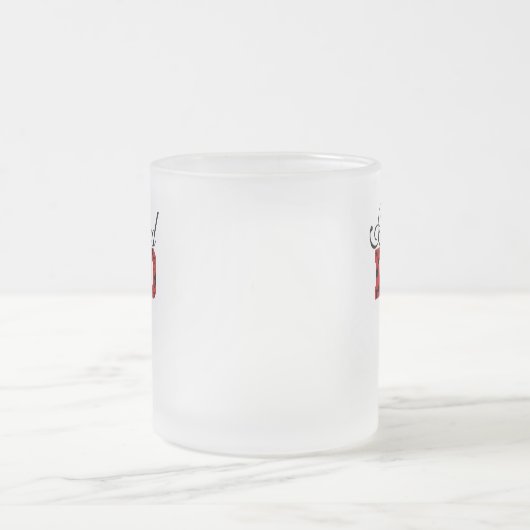 Red and Black Proud Vater to Be Tshirts and Gifts Mattglastasse (Mittel)