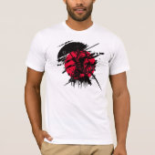 red and black samurai T-Shirt (Vorderseite)