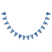 Red and Blue 4. Juli Wimpelkette (Alle)