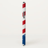 Red and Blue American Flag Muster Case-Mate iPhone Hülle (Hinten/Rechts)
