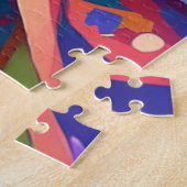 Red and Blue Anime Superhero Boy Puzzle (Seite)