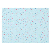 Red and Blue Star Tableclout Tischdecke (Vorderseite (Horizontal))