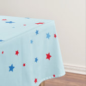 Red and Blue Star Tableclout Tischdecke (Beispiel)