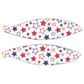Red and Blue Stars, 4th of July, White Background Basketball (Panele)