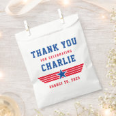 Red and Blue TopOne Geburtstag Vielen Dank Geschenktütchen (Ausgeschnitten)