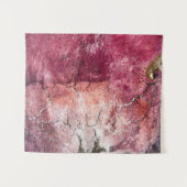 Red and brown abstract painting wandteppich (Vorderseite (Horizontal))