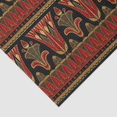 Red and Gold Art Decoupage Tissue Paper Seidenpapier (Detail)