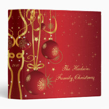 Red and Gold Christmas Album