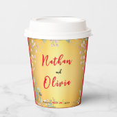 Red and Gold Cup Pappbecher (Vorderseite)