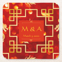 Red and Gold Dragon Wedding