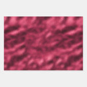 Red and Gold Glam Geschenkpapier Set (Vorderseite)