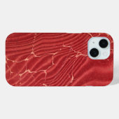 Red and Gold Marble Endpaper Case-Mate iPhone Hülle (Rückseite (Horizontal))