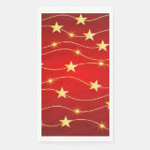 Red and Gold New Year Serviette (Vorderseite)