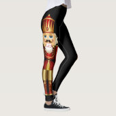Red and Gold Nutcrackers Riesiges Leggings (Rechts)