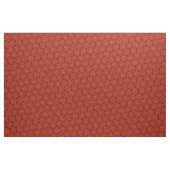 Red and Gold Spirals Weihnachtsmuster Elegant Stoff (Yard (91,4 cm))