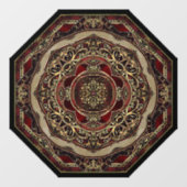 Red and Gold Window Cloning Fensteraufkleber (Blatt)