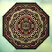 Red and Gold Window Cloning Fensteraufkleber (Blatt 3)