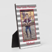 Red and Gray Fire Truck Hinzufügen eines Fotos Fotoplatte (Seite)