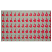 Red and Gray Smart Posh Design Stoff (Fat Quarter (45,7 x 55,9 cm))