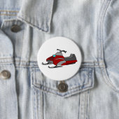 Red and Gray Snowmobile Button (Beispiel)