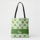 Red and Green Chili peppers pattern Tasche (Vorderseite)
