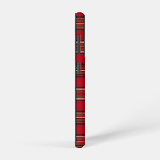 Red and Green Classic Kariert Rustic Stewart Tarta Samsung Galaxy Hülle (Rechte Seite)