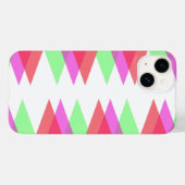 Red and Green Dreiecke Case-Mate iPhone Hülle (Rückseite (Horizontal))