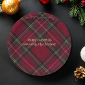 Red and Green Festive  Pappteller