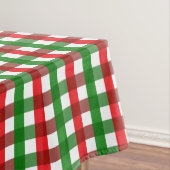 Red and Green Gingham Pattern Tischdecke (Beispiel)