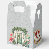 Red and Green Nutcracker Baby Shooter Geschenkschachtel (Offen)