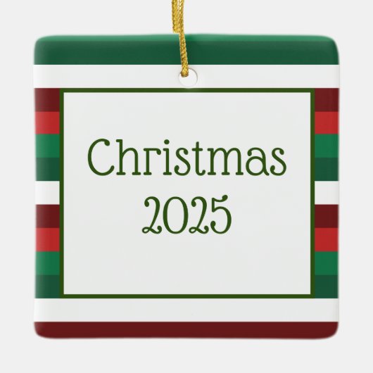 Red and Green Ornament (Vorderseite)