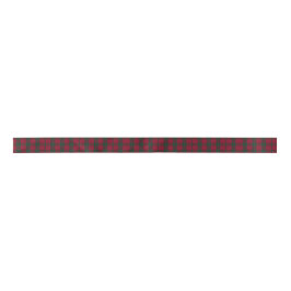 Red and Green Plaid Tartan Ribbon Satinband