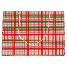 Red and Green Scotland Christmas Tartan