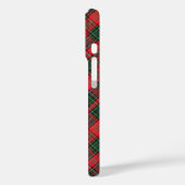 Red and Green Scottish Diagonal Tartan Plaid Case-Mate iPhone Hülle (Rückseite / Links)