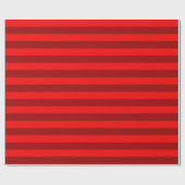 Red and Maroon Stripes Design Geschenkpapier (Flach)