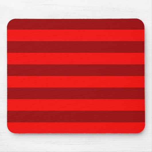 Red and Maroon Stripes Design Mousepad (Vorne)