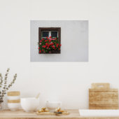 Red And Pink Pelargonium Poster (Küche)